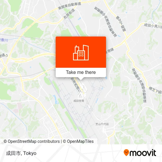 成田市 map