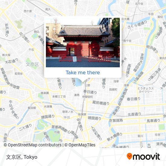 文京区 map