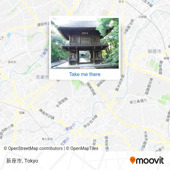 新座市 map