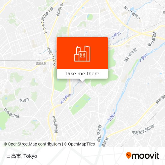 日高市 map