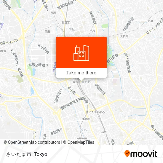 さいたま市 map