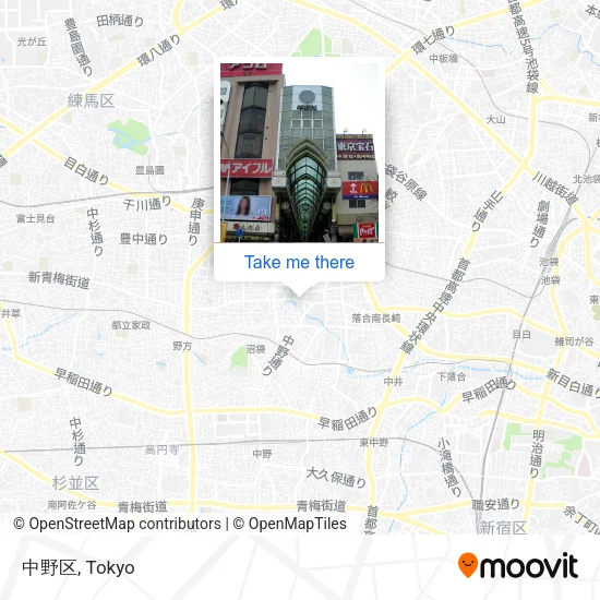 中野区 map