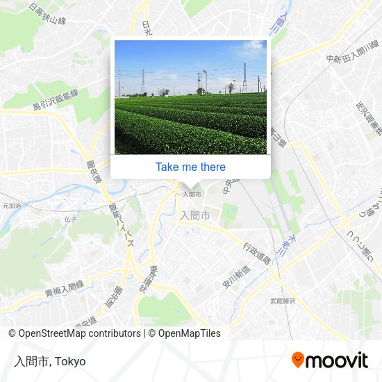 入間市 map