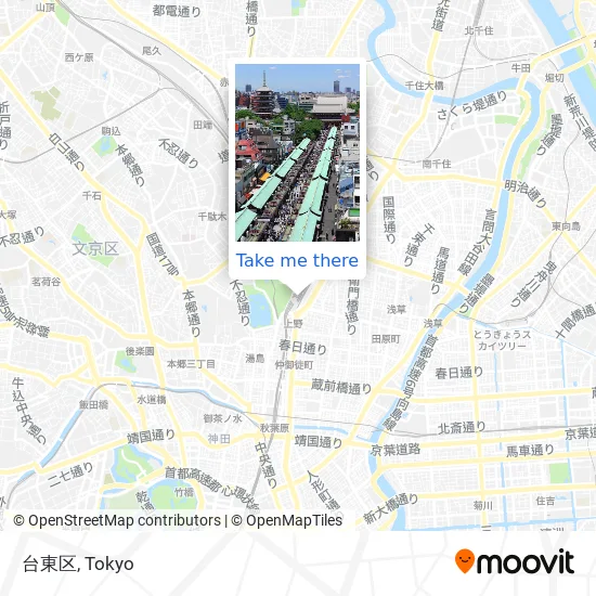 台東区 map
