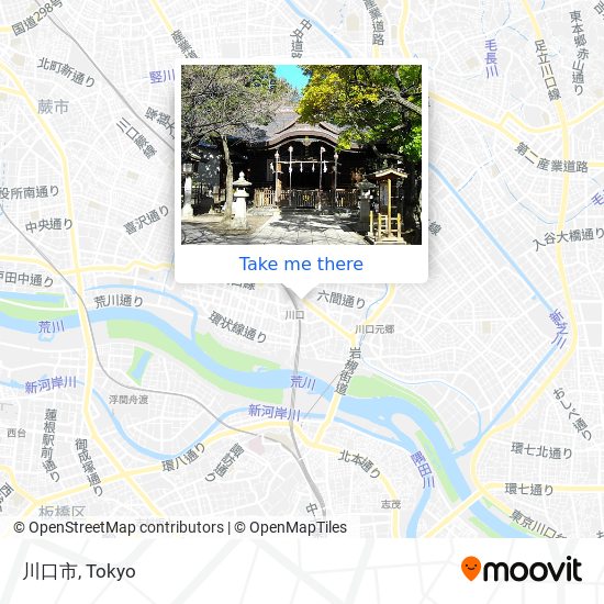 川口市 map