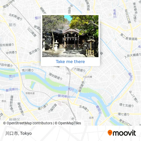 川口市 map