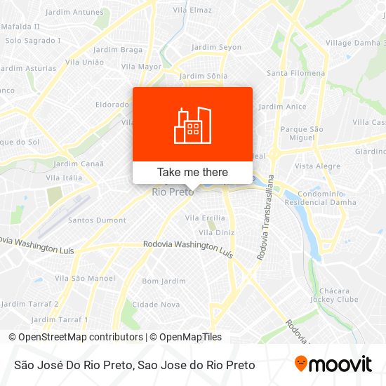 São José Do Rio Preto map
