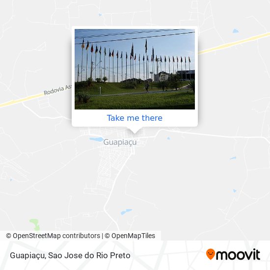 Guapiaçu map