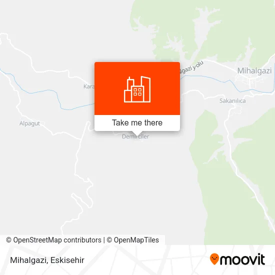 Mihalgazi map