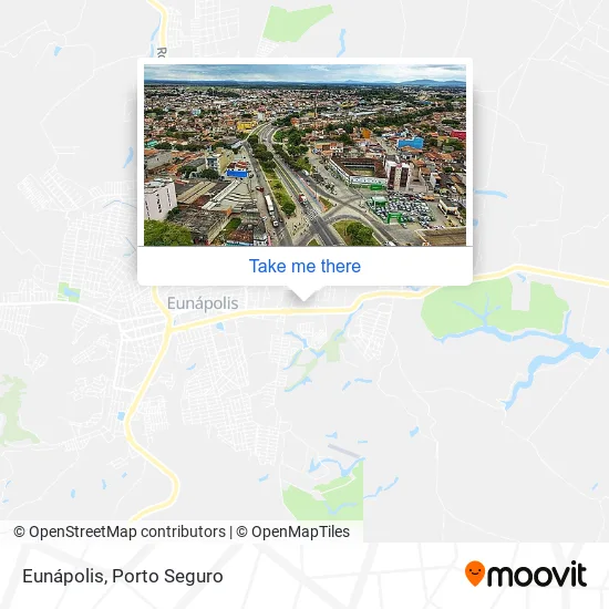 Eunápolis map