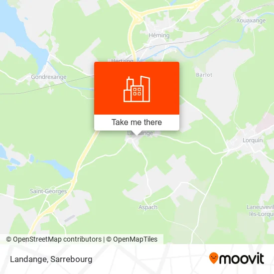 Landange map