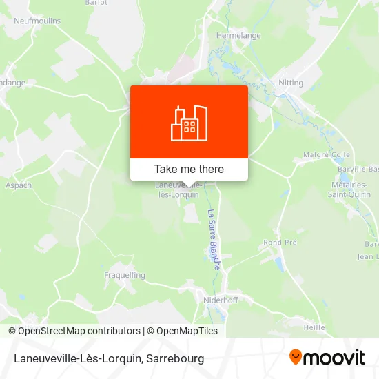 Laneuveville-Lès-Lorquin map