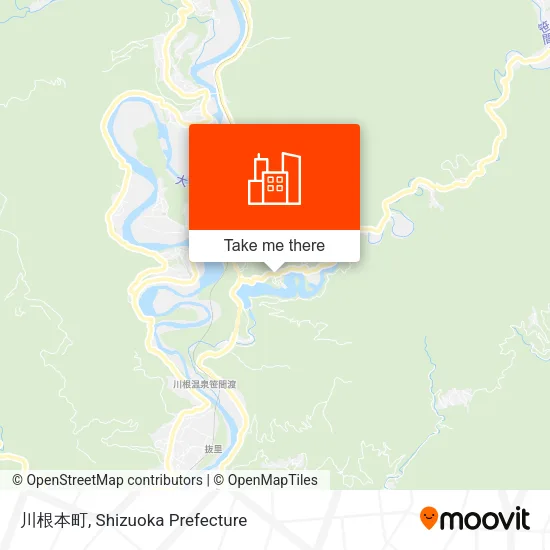 川根本町 map