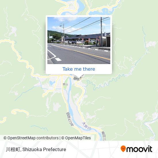 川根町 map