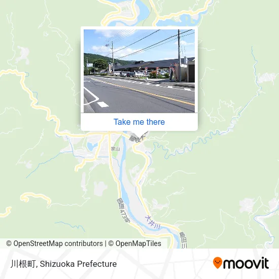 川根町 map
