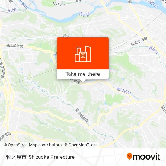 牧之原市 map