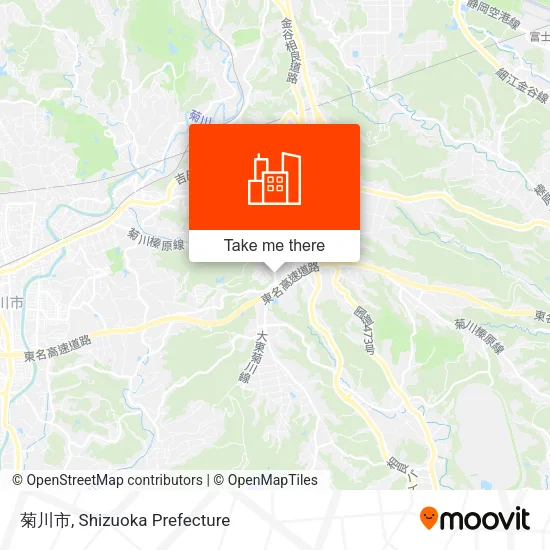 菊川市 map