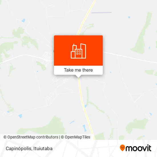 Capinópolis map