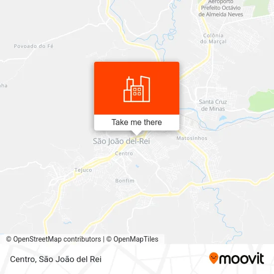 Centro map