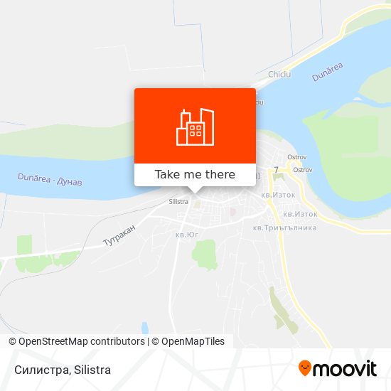 Силистра map