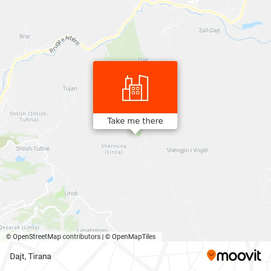 Dajt map