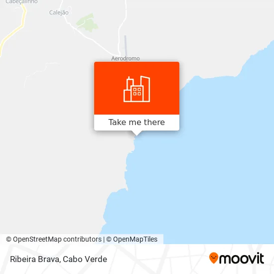 Ribeira Brava map