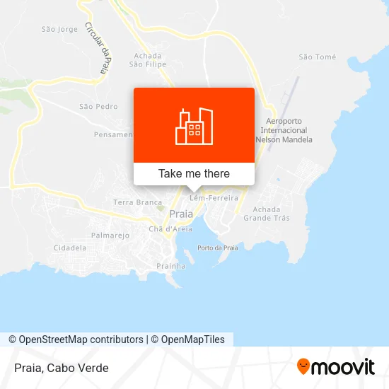 Praia map
