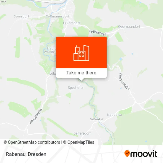 Карта Rabenau