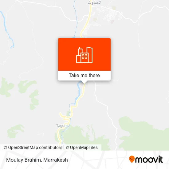 Moulay Brahim map