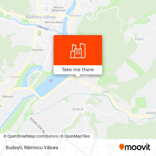 Budești map