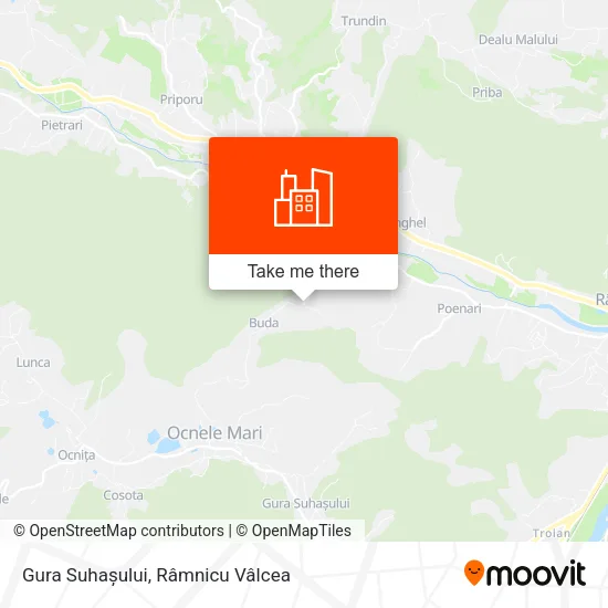 Gura Suhașului map