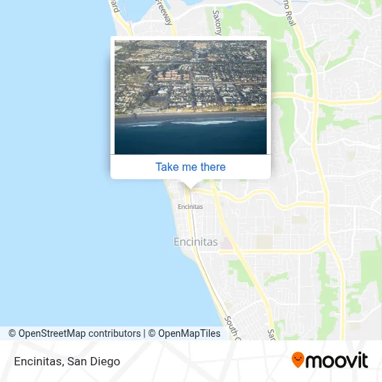 Encinitas map