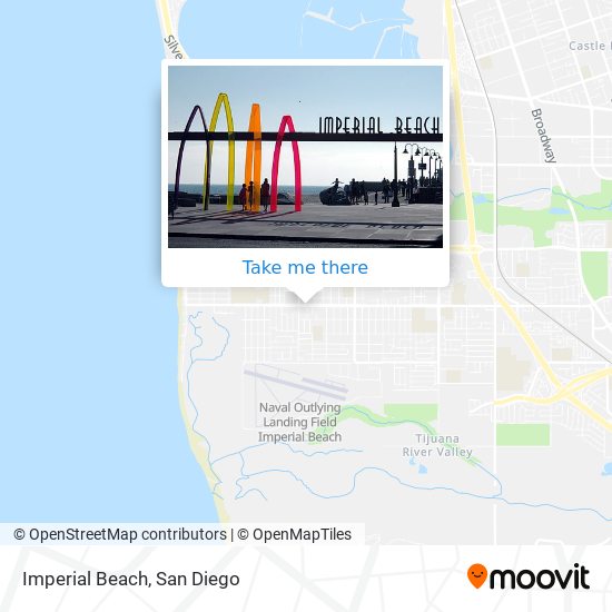 Imperial Beach map