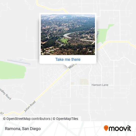 Ramona map