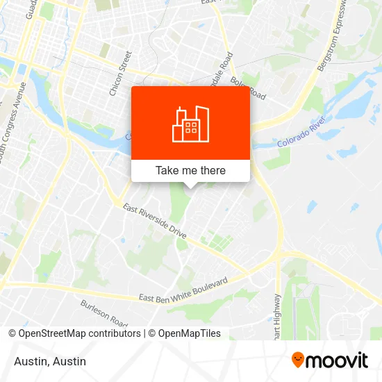 Austin map