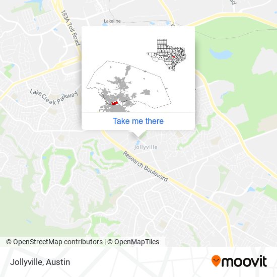 Jollyville map