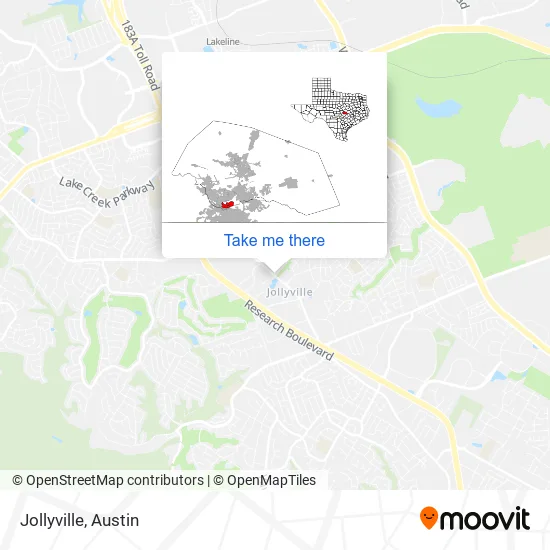 Jollyville map