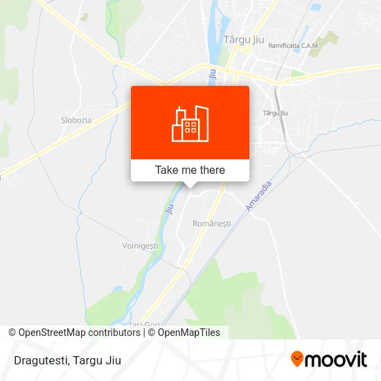 Dragutesti map