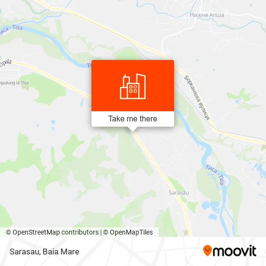Sarasau map