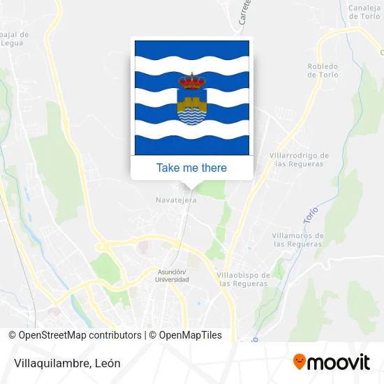 Villaquilambre map