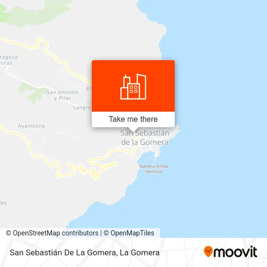 San Sebastián De La Gomera map