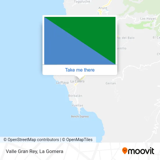 Valle Gran Rey map
