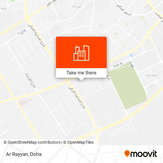 Ar Rayyan map