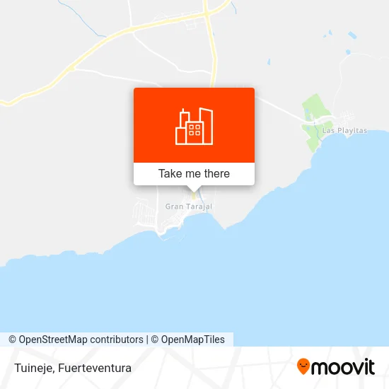 Tuineje map