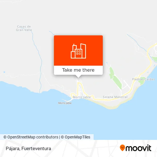 Pájara map