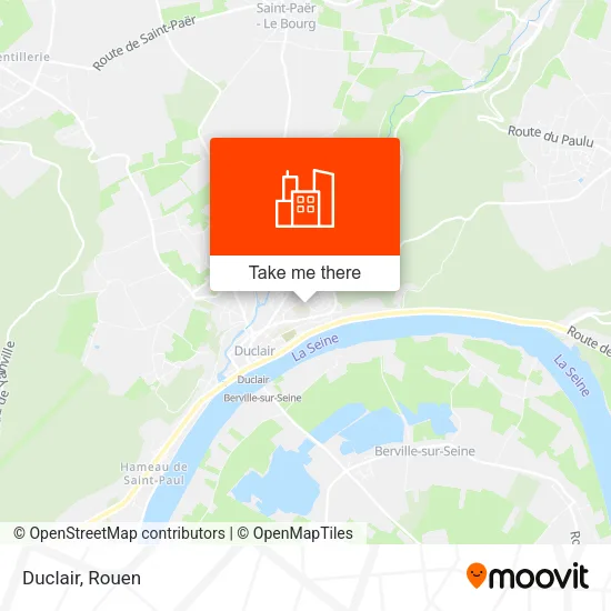 Duclair map