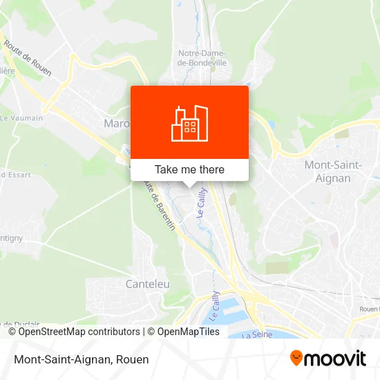 Mont-Saint-Aignan map