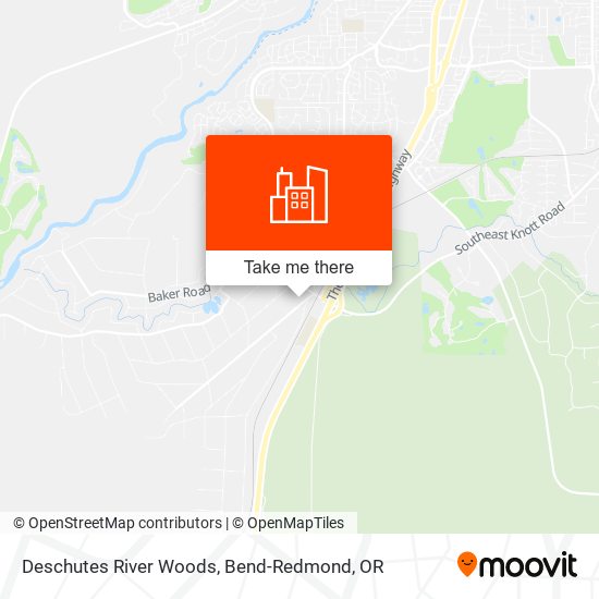 Mapa de Deschutes River Woods