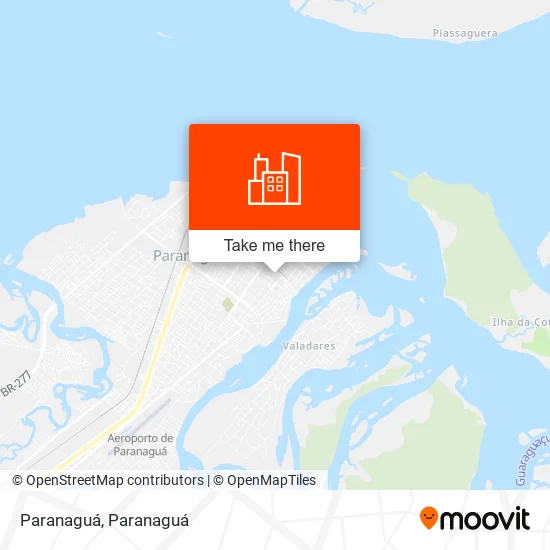 Paranaguá map