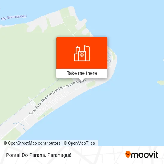 Pontal Do Paraná map